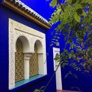 Yves Saint Laurent gardens in Marrakech