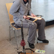 Umbau: Der Prototyp erhält seinen Tritt