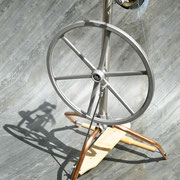 Spinnrad von Stahl&Wolle, Prototyp Juli 2019