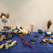 Fasern zum Testen und Fühlen dürfen natürlich nicht fehlen.