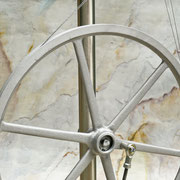 Spinnrad von Stahl&Wolle, Prototyp Juli 2019