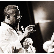 "Lester Listens", Lester Bowie (1941-1999), Texaco Jazz Fest., Knitting Factory, NYC 1998