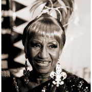 “A Little Wiggy!”, Celia Cruz (1994-2003), Record Release Press Conference, Hard Rock Cafe, NYC 1994