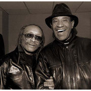 “10 Year Reunion Backstage Back Together”, Cecil Taylor and Max Roach (1924-2007), Town Hall, NYC 1989