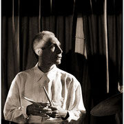 Charlie Watts, (1941- 2021) Blue Note Jazz Club, NYC 1991