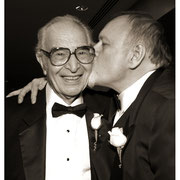 "A Kiss For Dave", Dave Brubeck and Michael Bourne, WBGO 25th Anniversary Gala, Ritz Carlton,  Battery Park, NYC 2004
