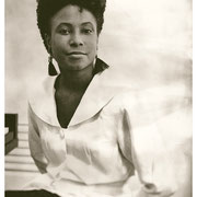 Geri Allen (1957–2017), Backstage, Carnegie Hall, NYC 1990