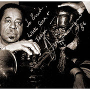 "Double Diz", Dizzy Gillespie (1917-1993), Moonshadow Saloon, NYC 1984