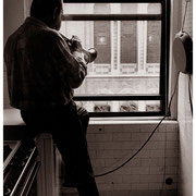 "Art Faces the Music", Art Farmer (1928-1999), Riverside Drive Apartment, NYC 1993