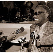 Ray Charles Interviewed, Press Conference, Atlanta Merchandise Mart 1983