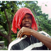 Stay Cool Mon, Jamaican With Towel on Head, Jamaica, W.I. 2003