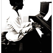 Geri Allen (1957–2017) Backstage, Carnegie Hall, NYC 1990