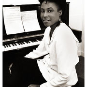 Geri Allen (1957–2017), Backstage, Carnegie Hall, NYC 1990