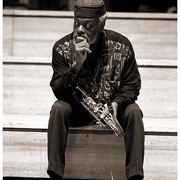 "Dewey Knew", Dewey Redman, Ed Blackwell Memorial, St. Peters Church, New York City 1992