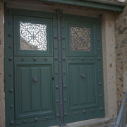 Porte de la prison de la Roquette inaugurée - juin 2014 - Baulne en Brie