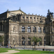 Semper Oper, Dresden (photo Classicor août 2011)
