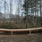 Besucherstege, Naturschutzgebiet Königsbrücker Heide, 2015