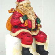 santa claus sentado