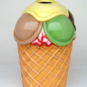 helado cubo basura