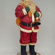 santa claus de pie