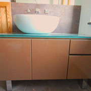 Mobile bagno laccato lucido