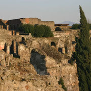 (1303) Vue sur des ruines de Pompei