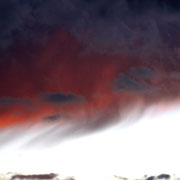 (1640) Ciel rouge à Rome (photo non retouchée)