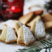 Zitronen-Mohn Plätzchen mit Olivenöl gebacken.