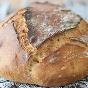 Bio Dinkelbrot aus dem Topf.