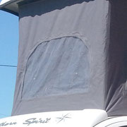 skirt with 3 windows for your campervan roof