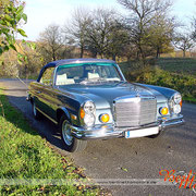 Mercedes Restaurierung (280 SE Flachkühler Cabrio, Automatik)