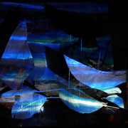Barques sculptures papier Caroline Delannoy