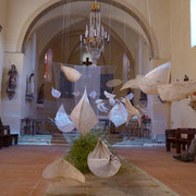 INSTALLATION Caroline Delannoy "Ex Voto Gravité" Artistes à Suivre 
