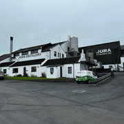 Jura Distillery - whisky (as it is spelled in Scotland)