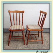 SILLAS MADERA MODELO COUNTRY  / REF: MUE-064 / 4 UNIDADES / ARRIENDO: $13.500 C/U / GARANTIA: $40.000 C/U