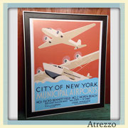 Cuadro NY Airport (Grande) / REF: CUA-088 / 65 x 55 cms./ 1 unidad / Arriendo: $ 15.000 / Garantía: $ 45.000