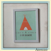 Cuadro carpa niños  / REF: CUA-049  / 33 x 25 cms./ 1 unidad / Arriendo: $ 3.000 / Garantía: $ 10.000