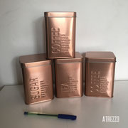 ESPECIEROS METAL COLOR COBRE / 4 UNIDADES / ARRIENDO: $2.000 C/U / GARANTIA: $5.000 C/U