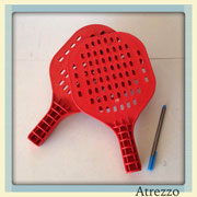 Set paletas playa plastico Rojo/ REF: VAR- 0/ 1 unidad / Arriendo: $ 2.000 / Garantía: $ 5.000