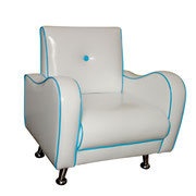 Mini Sillón tevinil blanco niños / REF:  / 1 unidad / Arriendo: $ 10.000 / Garantía: $ 40.000 
