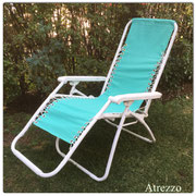 REPOSERA METAL TELA TURQUESA / 1 UNIDAD / ARRIENDO: $15.000 / GARANTIA: $45.000