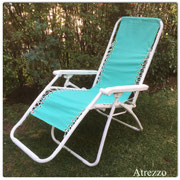 REPOSERA METAL TELA TURQUESA / 1 UNIDAD / ARRIENDO: $15.000 / GARANTIA: $45.000