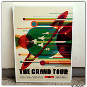 Cuadro grande GRAND TOUR  (sin vidrio) / Medidas : 1,14 x 84 cms./ 1 unidad / Arriendo: $ 20.000 / Garantía: $ 45.000