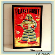 Cuadro PLANET ROBOT (sin vidrio) / REF: CUA-086 / 50 x 33 cms./ 1 unidad / Arriendo: $ 8.000 / Garantía: $ 30.000