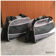 BOLSO DEPORTIVO NEGRO Y GRIS CURVO / REF: MAL-0 / 1 unidad / Arriendo: $ 5.000 C/U / Garantía: $ 15.000  C/U