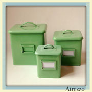 ESPECIEROS ENLOZADOS VERDE (CUADRADOS) / REF: COC-054 / 3 unidades / Arriendo: $ 3.000 c/u / Garantía: $ 15.000 c/u