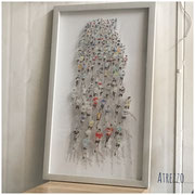 Cuadro Maratón / REF: CUA-098 / 85 x 50 cms./ 1 unidad / Arriendo: $ 12.000 / Garantía: $ 20.000
