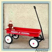 CARRO ROJO GRANDE (CABEN 2 NIÑOS)/ REF: VAR- 028 / medidas: 95 cms x 45 cms. / 1 unidad / Arriendo: $ 20.000 / Garantía: $ 150.000