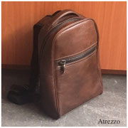 BOLSO MOCHILA CUERO CAFE ZARA / REF: MAL-0 / 1 unidad / Arriendo: $ 15.000 / Garantía: $ 45.000