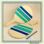 Set paletas playa rayas celeste / REF: VAR- / 1 unidad / Arriendo: $ 4.000 / Garantía: $ 10.000